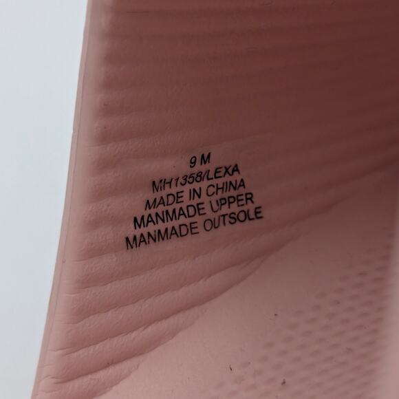 MIA Lexa Pool Slip On Slide Sandals Women's Blush Size Size US9M EU40 - Picture 6 of 9